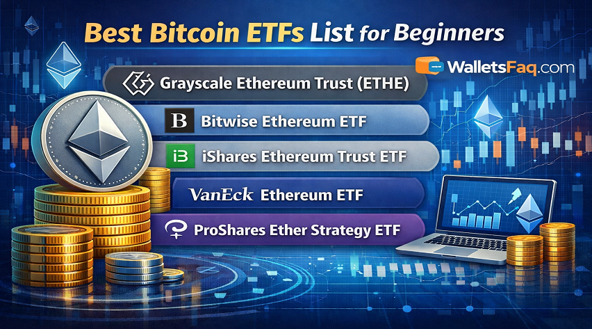 Best Ethereum ETFs list in 2026
